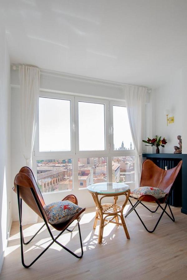 El Balcon De Plaza Santo Domingo Lägenhet Zaragoza Exteriör bild